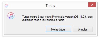 maj manuelle iphone itunes