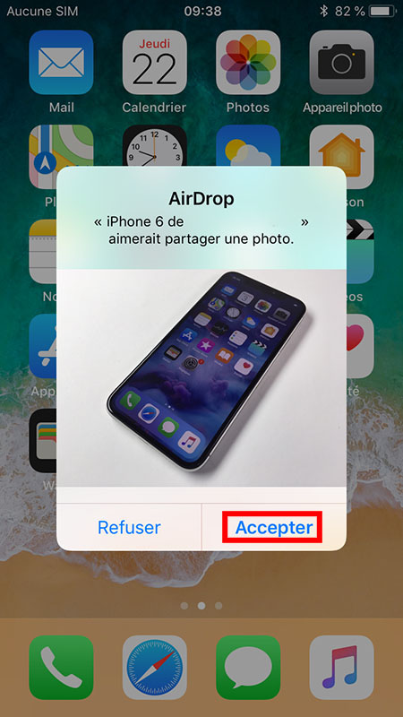 airdrop iphone