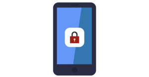 sécurité données smartphone : code de verrouillage