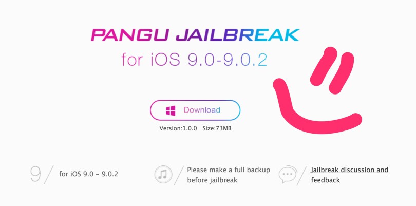 Jailbreak Untethered iOS 9.0.2 avec Pangu sur iPhone, iPod et iPad