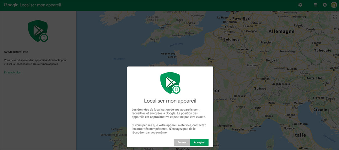 localiser smartphone google