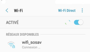 se connecter au wifi android
