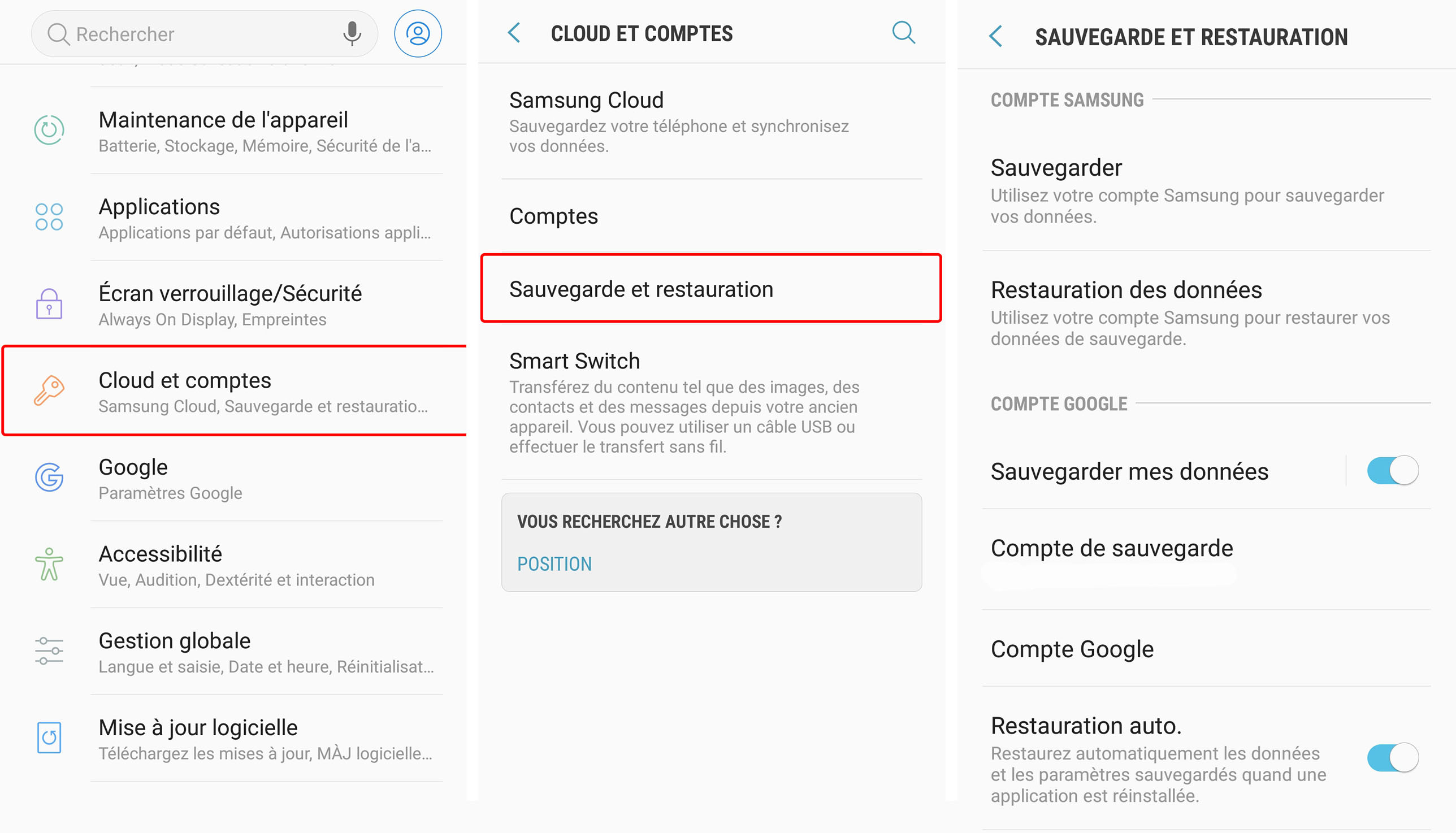 cloud et compte