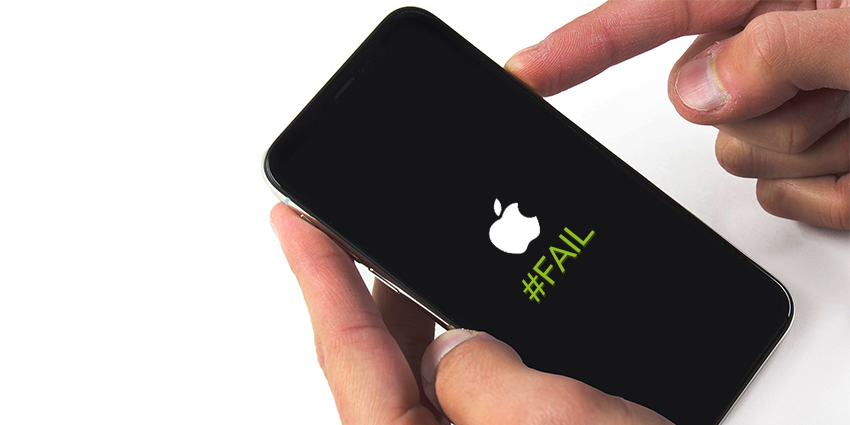 iPhone bloqué sur la pomme, les solutions