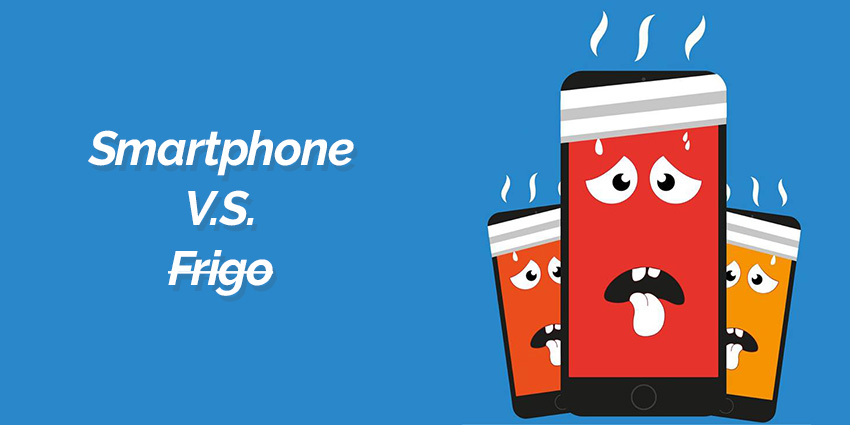 Mettre son smartphone au frigo : erreur fatale !