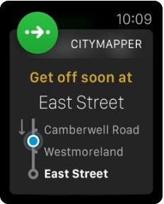 Application Citymapper