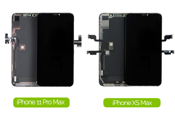 Ecran iPhone 11 Pro Max et iPhone XS Max.
