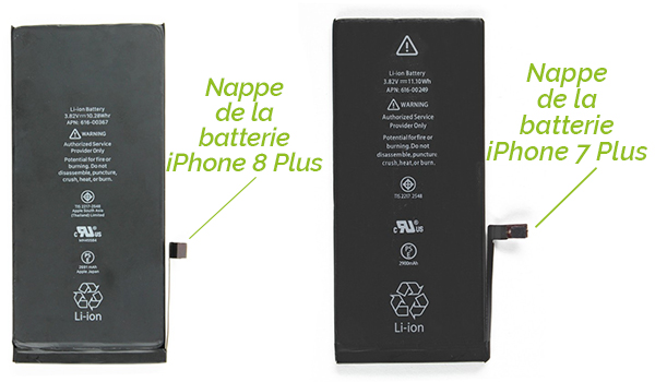 Batterie iPhone 7 Plus et iPhone 8 Plus