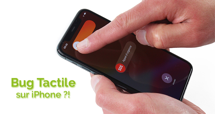 Ecran iphone ne repond plus