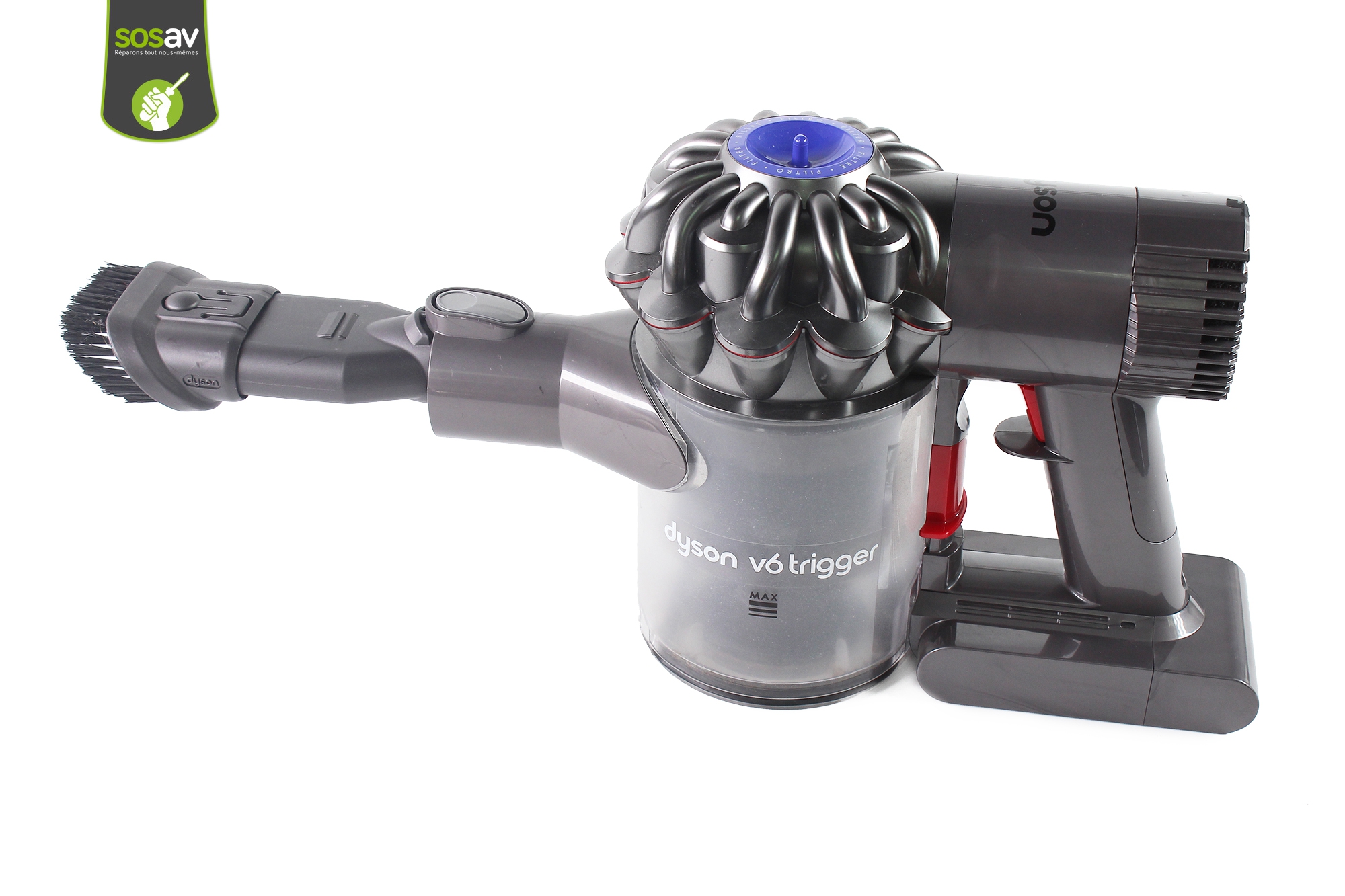 Bloc moteur aspirateur DYSON V6 FLUFFY