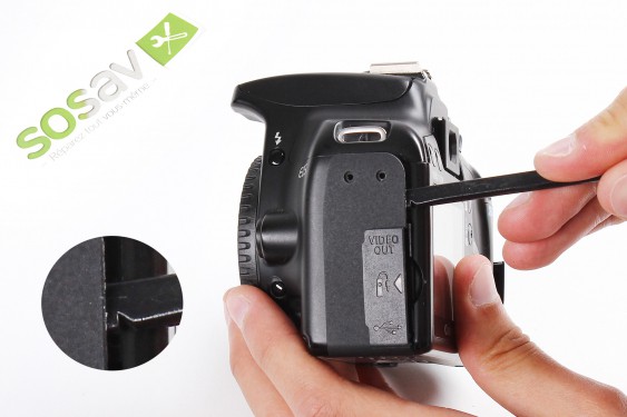 Guide photos remplacement capteur de l'autofocus Canon EOS 1000D / Rebel XS / Kiss F (Etape 14 - image 2)