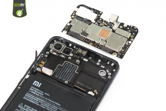 Guide photos remplacement haut-parleur interne Xiaomi Mi 8 Lite (Etape 17 - image 1)