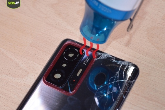 Guide photos remplacement vitre arrière Xiaomi 11T Pro (Etape 4 - image 1)