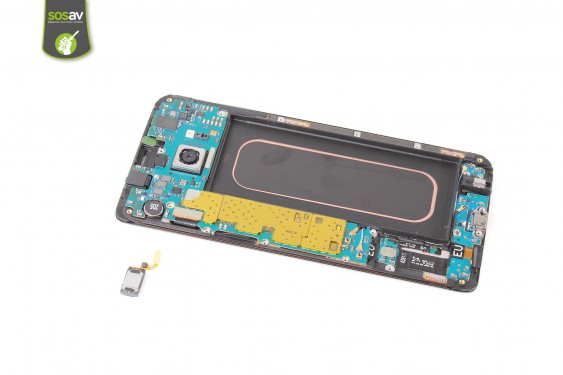 Guide photos remplacement haut-parleur interne Samsung Galaxy S6 Edge + (Etape 13 - image 1)