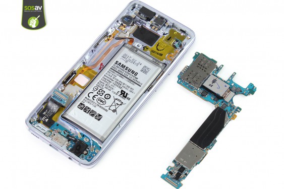 Guide photos remplacement connecteur de charge Samsung Galaxy S8  (Etape 20 - image 3)