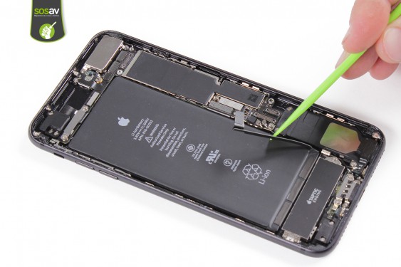 Guide photos remplacement nappe power, vibreur, volume, flash et micro externe iPhone 7 Plus (Etape 13 - image 4)