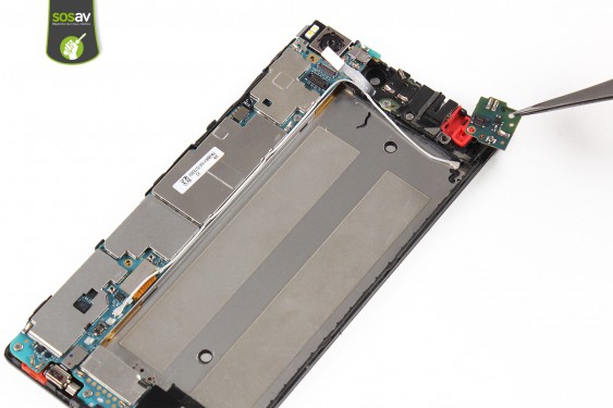 Guide photos remplacement micro secondaire / antenne secondaire Huawei P8 (Etape 22 - image 2)