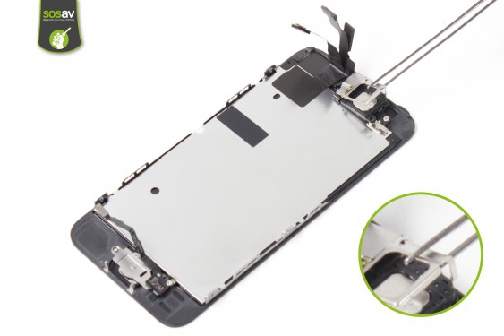 Guide photos remplacement haut-parleur interne iPhone SE (Etape 12 - image 3)