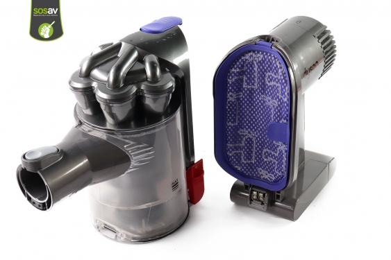 Guide photos remplacement filtre Aspirateur Dyson DC45 Animal Pro (Etape 5 - image 1)