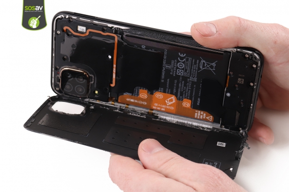 Guide photos remplacement vitre arrière Huawei P40 Lite (Etape 5 - image 2)