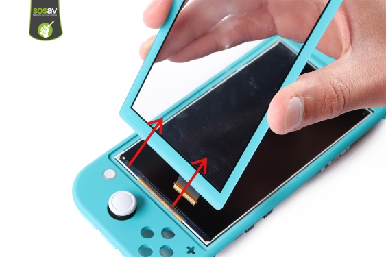 Guide photos remplacement coque avant Nintendo Switch Lite (Etape 37 - image 4)