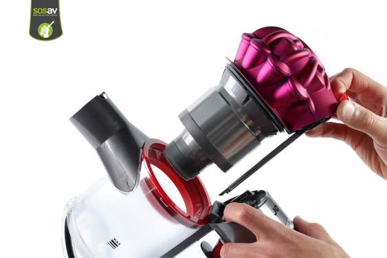 Guide photos remplacement moteur Aspirateur Dyson V7 Trigger (Etape 5 - image 2)