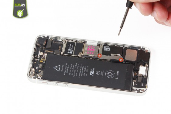 Guide photos remplacement bouton power iPhone 5S (Etape 9 - image 1)