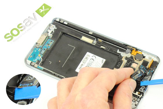 Guide photos remplacement prise jack + haut-parleur interne (Etape 16 - image 3)