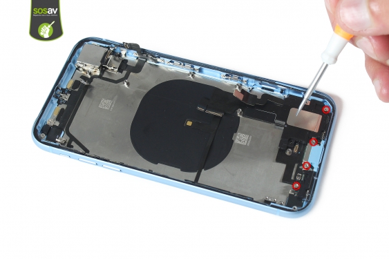 Guide photos remplacement antenne secondaire iPhone XR (Etape 28 - image 1)
