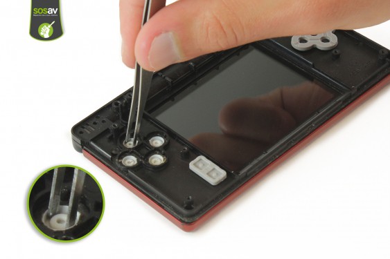 Guide photos remplacement coque supérieure Nintendo DS Lite (Etape 25 - image 1)
