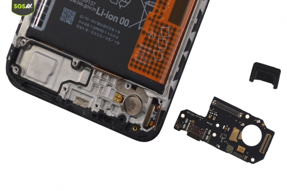 Guide photos remplacement connecteur de charge Redmi Note 12  (Etape 6 - image 4)