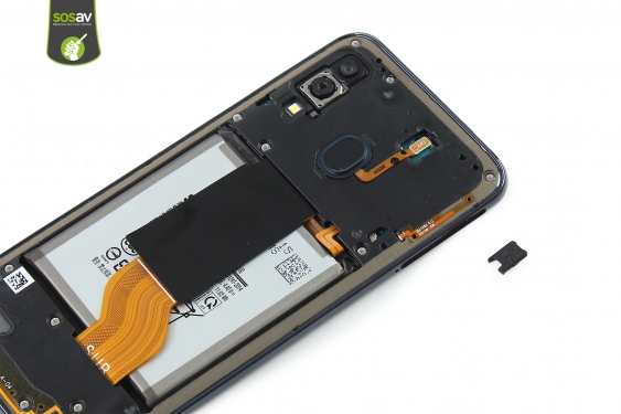 Guide photos remplacement vibreur Galaxy A40 (Etape 10 - image 1)