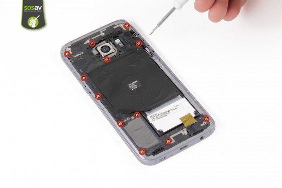 Guide photos remplacement ecran complet Samsung Galaxy S7 (Etape 6 - image 1)