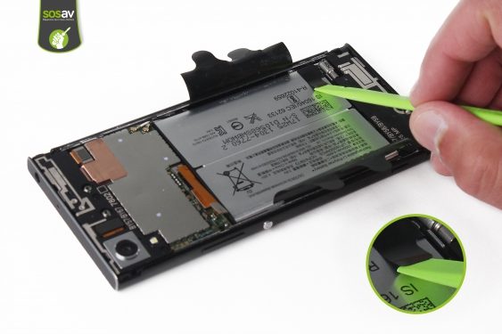 Guide photos remplacement batterie Xperia XA1 (Etape 8 - image 1)