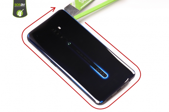 Guide photos remplacement haut-parleur externe Oppo Reno 2 (Etape 3 - image 2)