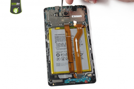 Guide photos remplacement haut-parleur interne Huawei Mate 8 (Etape 12 - image 2)