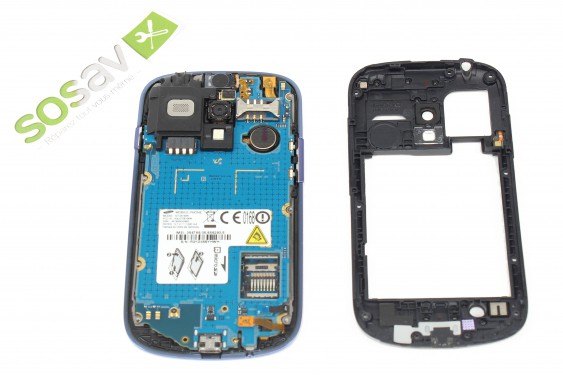 Guide photos remplacement bouton power Samsung Galaxy S3 mini (Etape 6 - image 2)