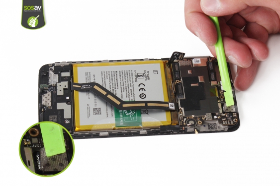 Guide photos remplacement haut-parleur interne OnePlus 5 (Etape 18 - image 2)