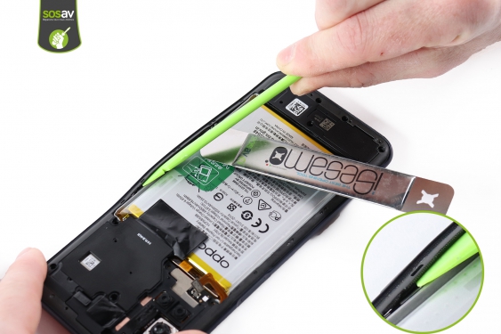 Guide photos remplacement connecteur de charge Oppo A72 (Etape 11 - image 3)