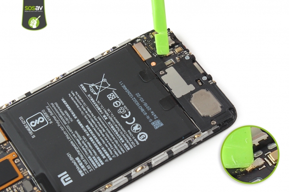 Guide photos remplacement câble d'interconnexion Xiaomi Mi A1 (Etape 10 - image 1)