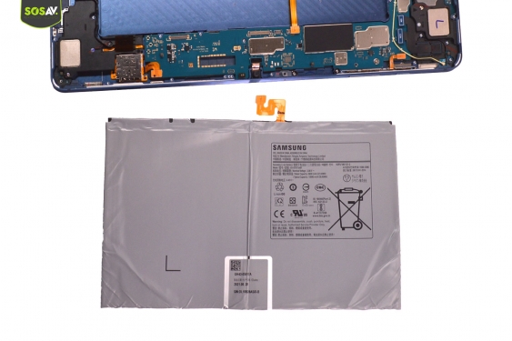 Guide photos remplacement batterie Galaxy Tab s7+ (Etape 10 - image 5)