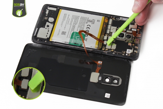 Guide photos remplacement haut-parleur interne OnePlus 6 (Etape 10 - image 3)