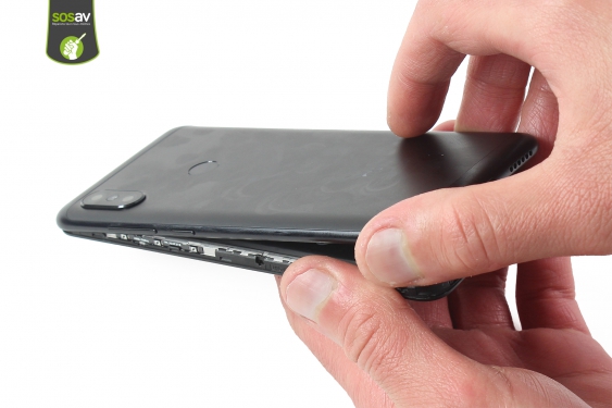 Guide photos remplacement coque arrière & capteur d'empreintes Redmi Note 6 Pro (Etape 6 - image 1)