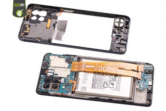 Guide photos remplacement batterie Galaxy M32 (Etape 9 - image 1)
