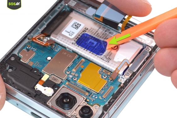 Guide photos remplacement batteries Galaxy Z Flip5 (Etape 14 - image 1)