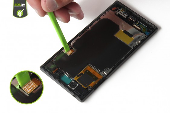Guide photos remplacement caméra avant Xperia XZ (Etape 11 - image 1)