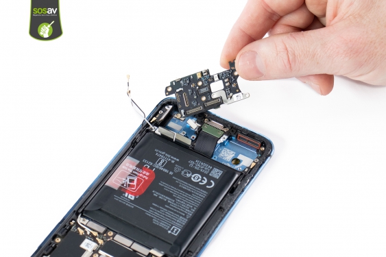 Guide photos remplacement connecteur de charge OnePlus 7T Pro (Etape 18 - image 3)