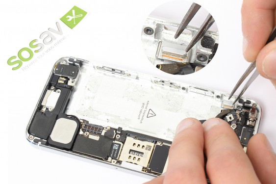Guide photos remplacement bouton vibreur iPhone 5 (Etape 19 - image 1)