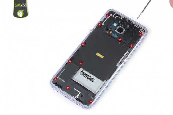 Guide photos remplacement connecteur de charge Samsung Galaxy S8  (Etape 9 - image 1)