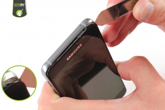 Guide photos remplacement haut-parleur interne Samsung Galaxy A3 2016 (Etape 9 - image 2)